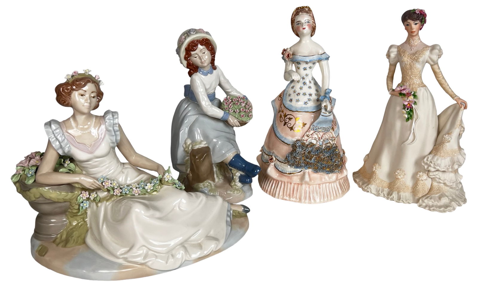 Porcelain Lady Figurines - Nadal & Cybis (1 of 5)