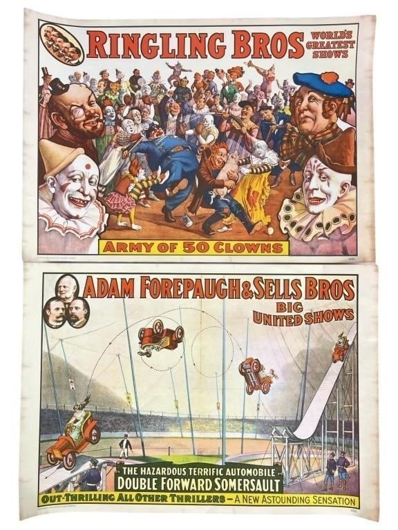 Circus Posters- Ringling Bros., Barnum & Bailey, - 8