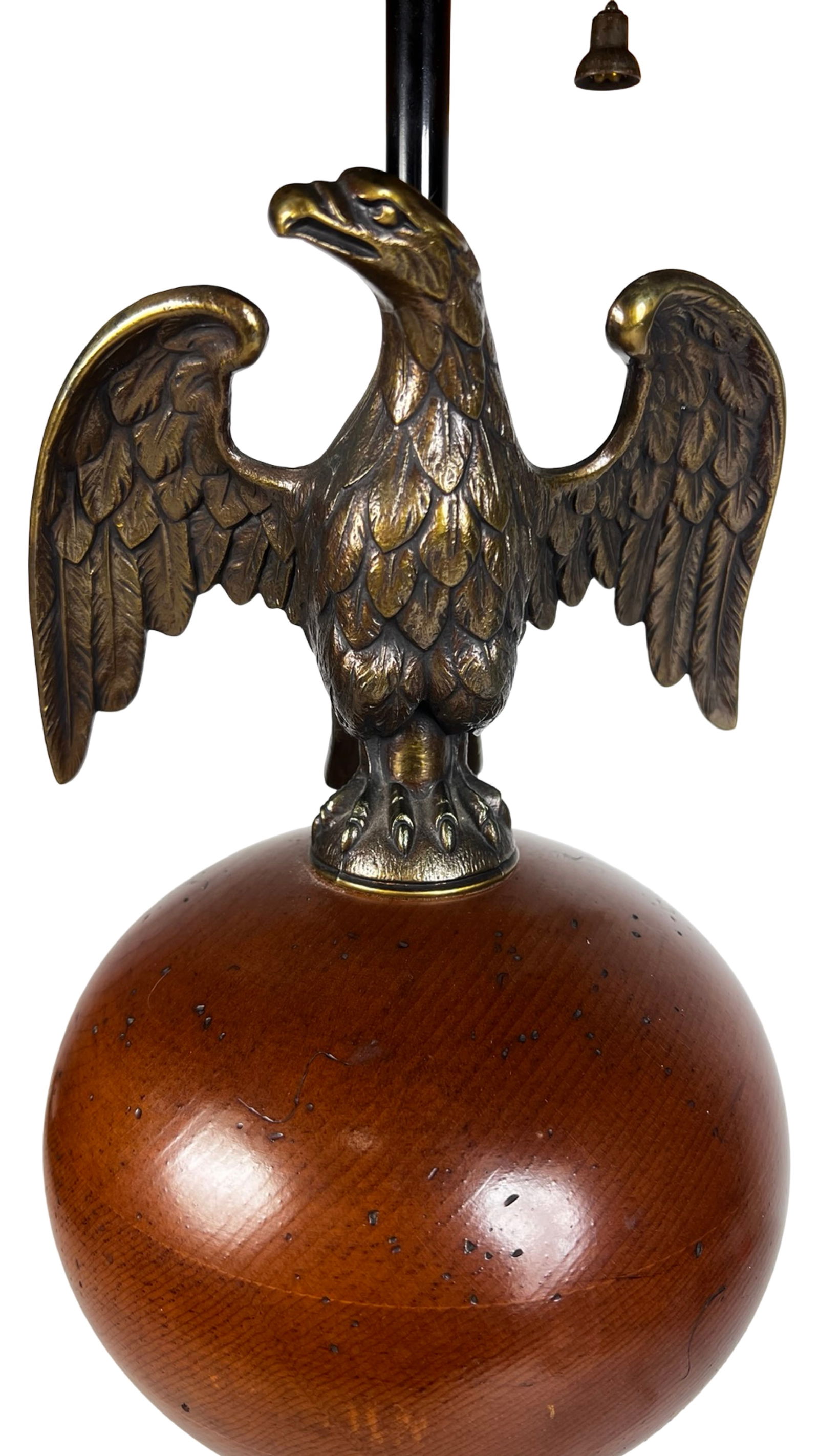 Mid Century Traditional Colonial Eagle Table Lamp - 2