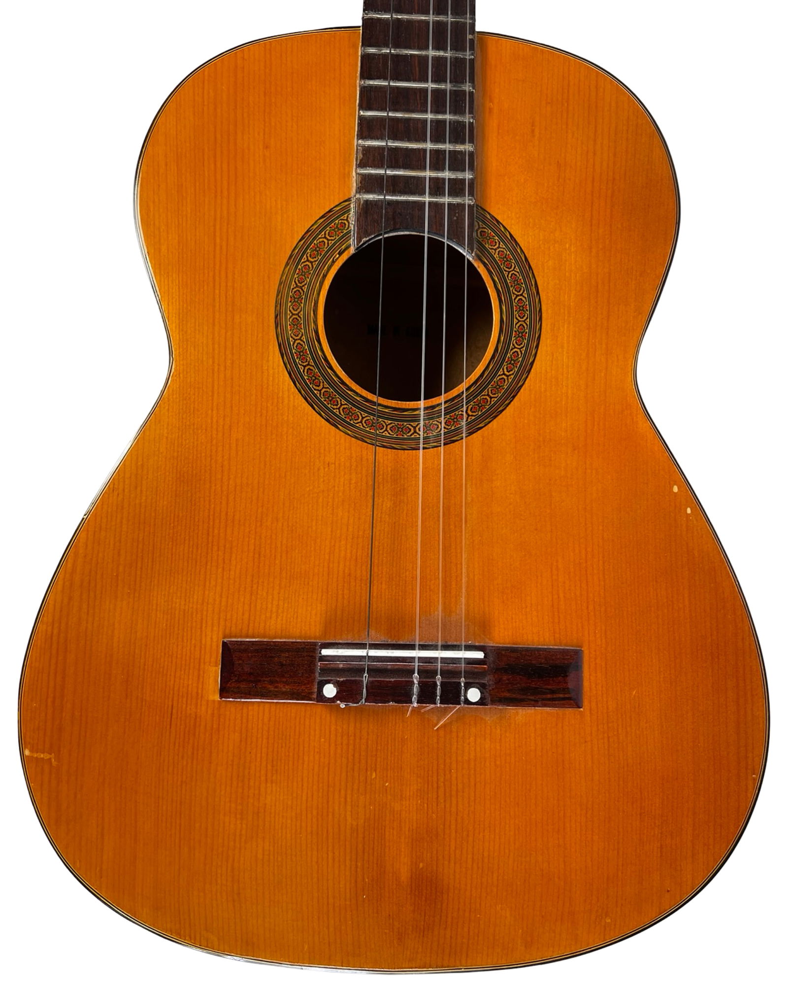 Vintage Classical Acoustic Guitar - 2