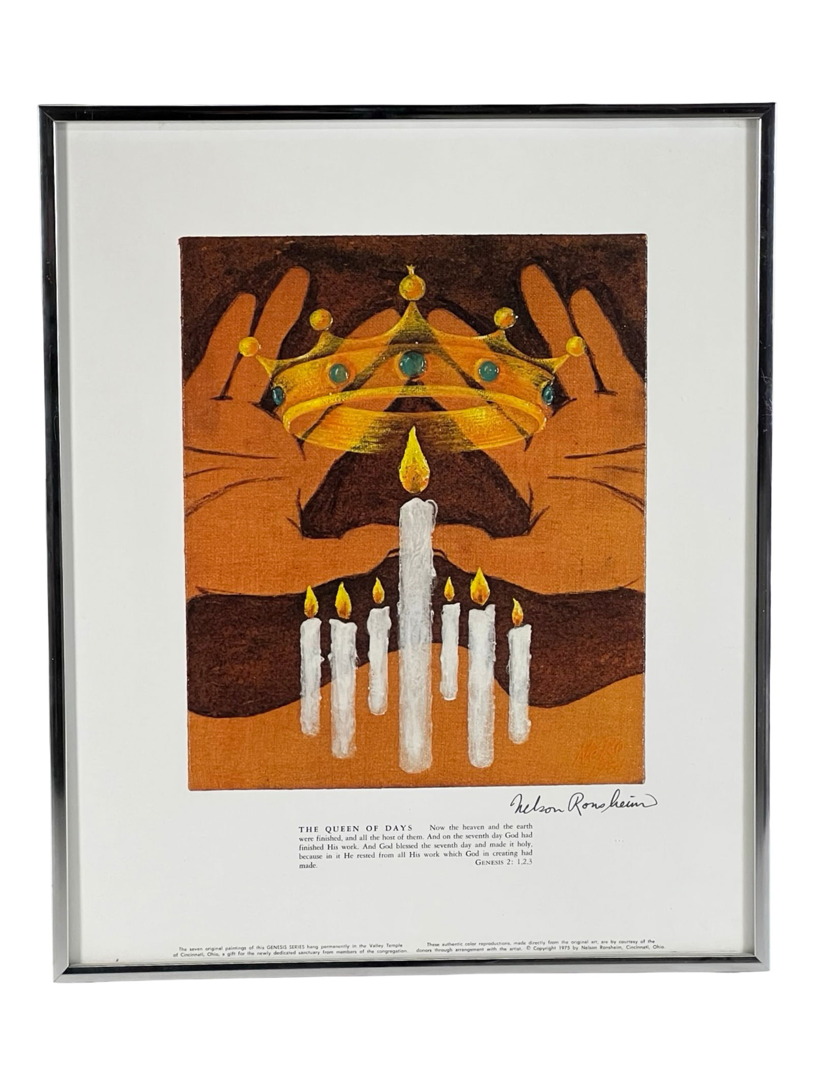 Nelson Ronsheim "Genesis Series" - Signed Lithos - 4