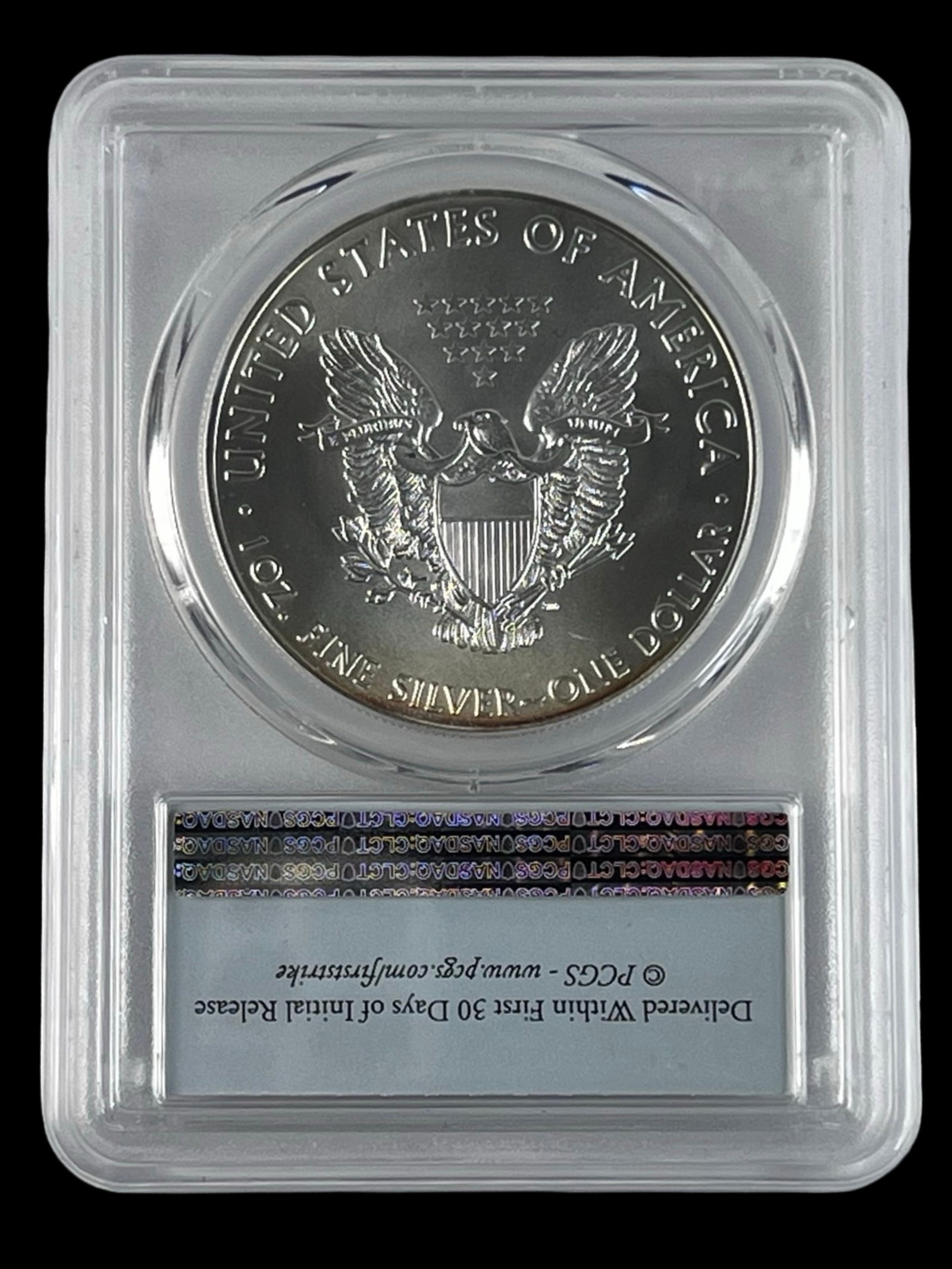 2016 American Silver Eagle Dollar Coin MS70 - 2