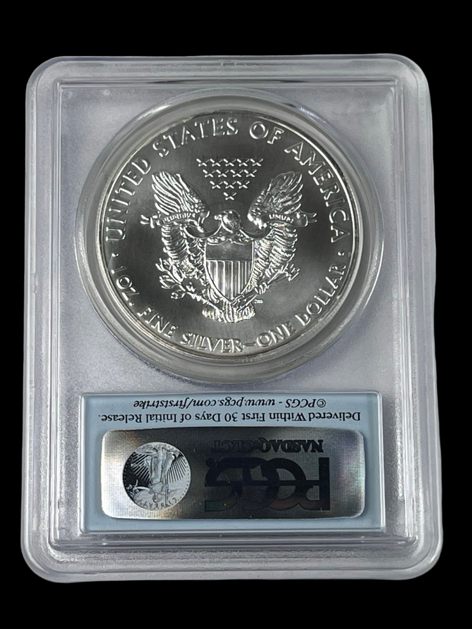 2011 Silver Eagle Dollar Coin First Strike MS70 - 2