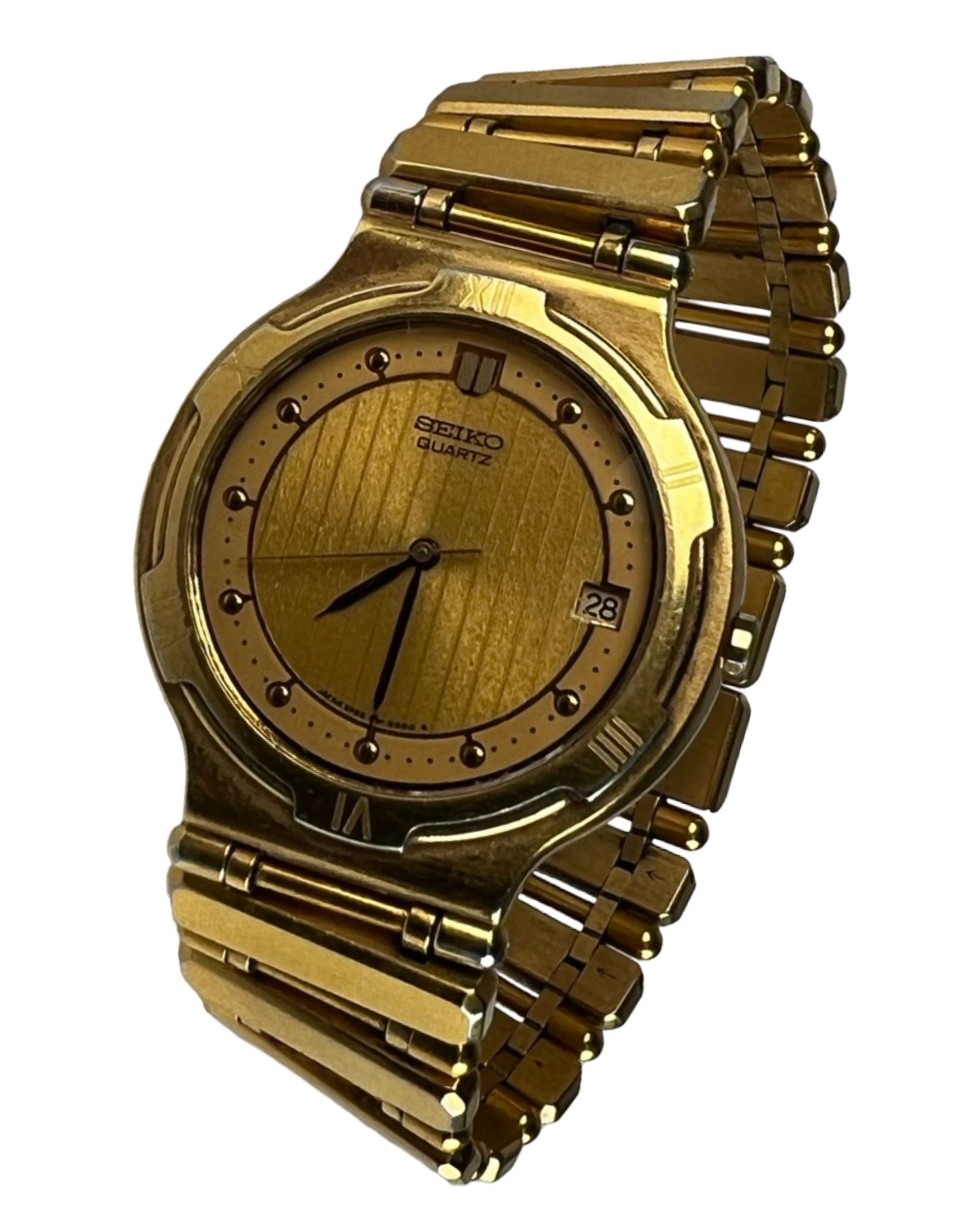 Vintage Seiko Wrist Watch: Vintage Seiko Wrist Watch. Good overall condition, normal age related wear, works.