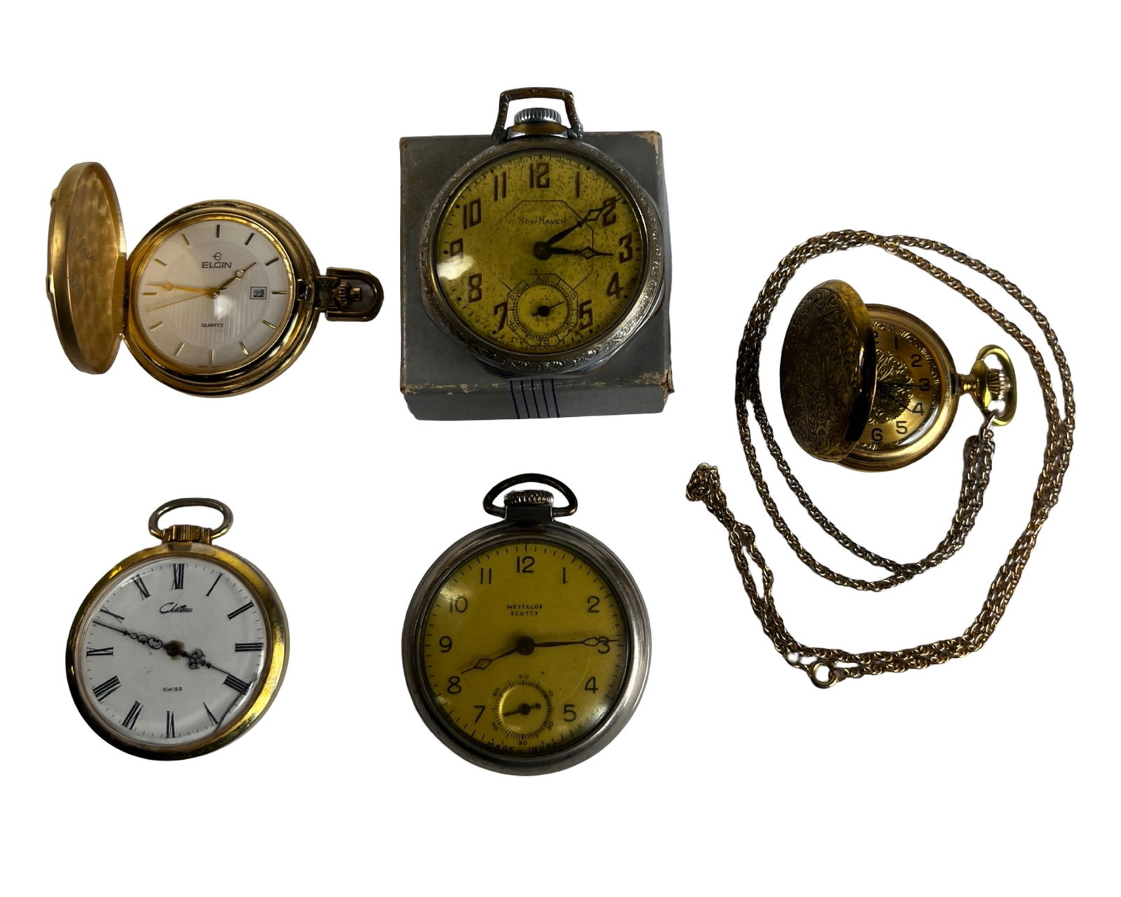 Group of Vintage Pocket Watches (1 of 5)