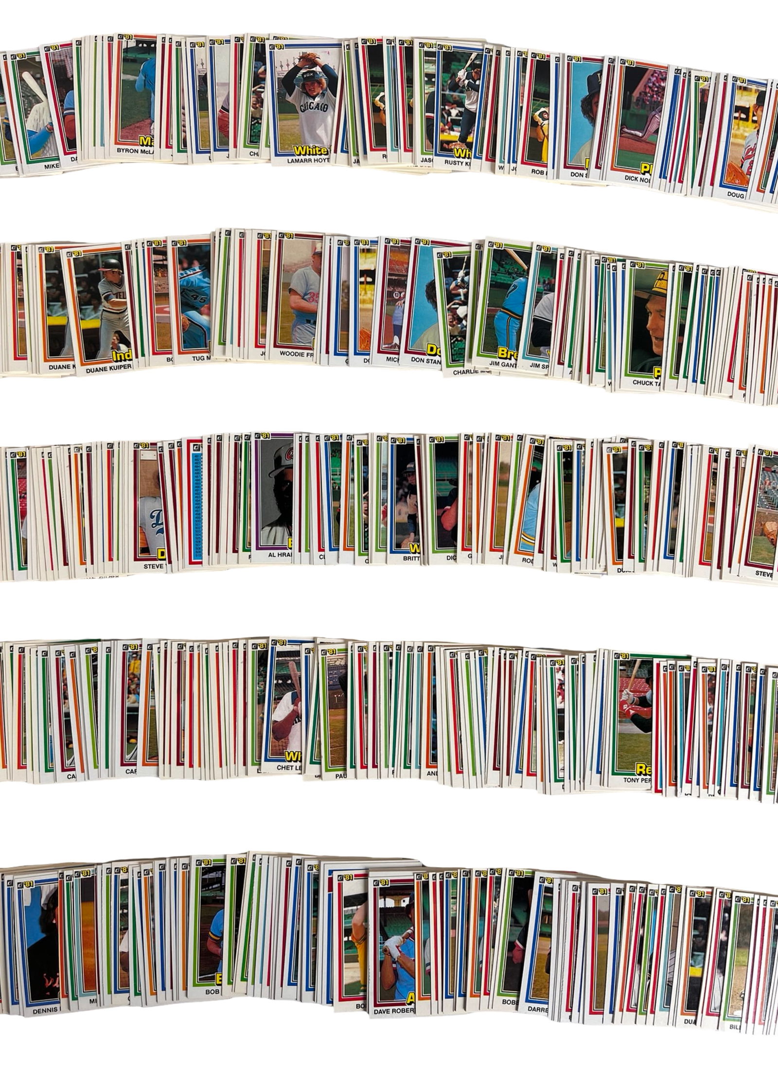 1981 Donruss Baseball Card Collection - 3