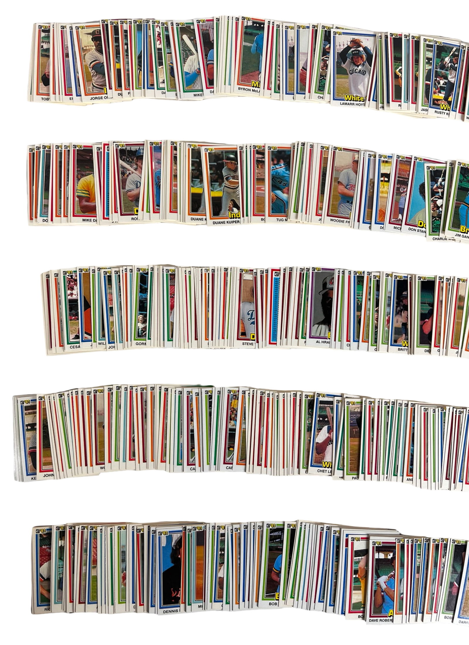 1981 Donruss Baseball Card Collection - 4