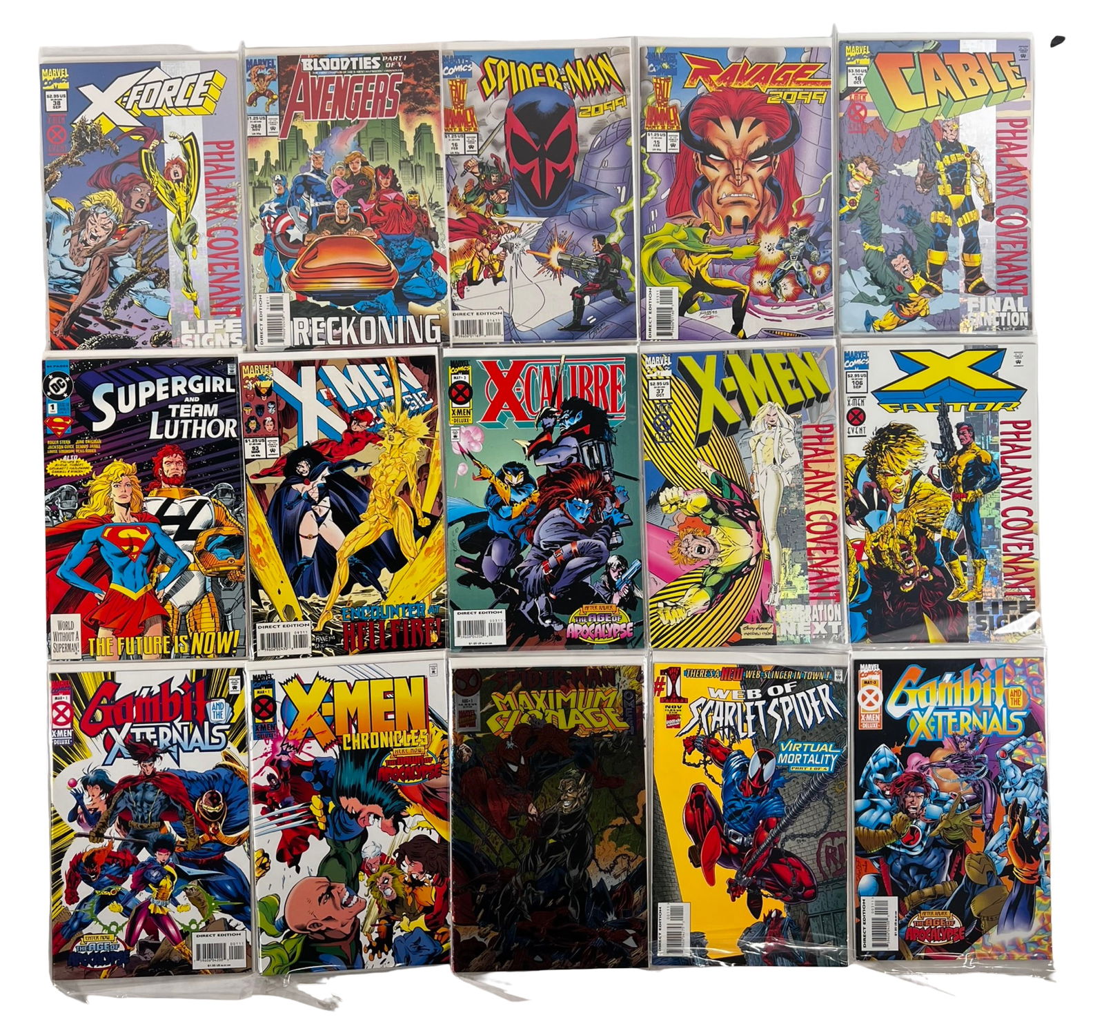 Assorted Marvel & DC Comic Books - 3