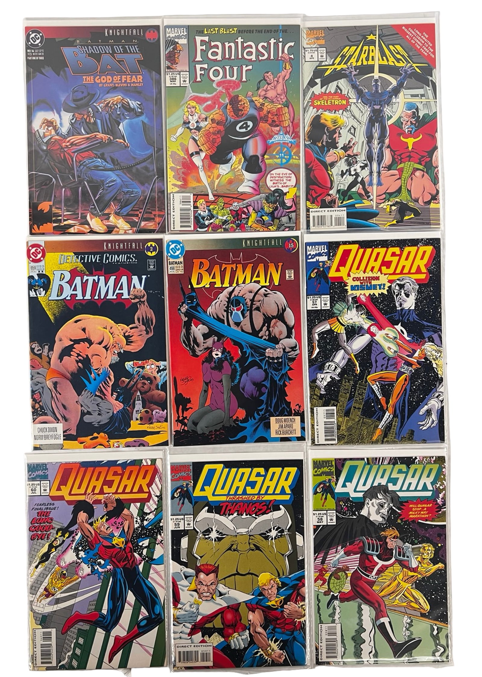Comic Book Lot - Batman Knightquest, Superman - 4