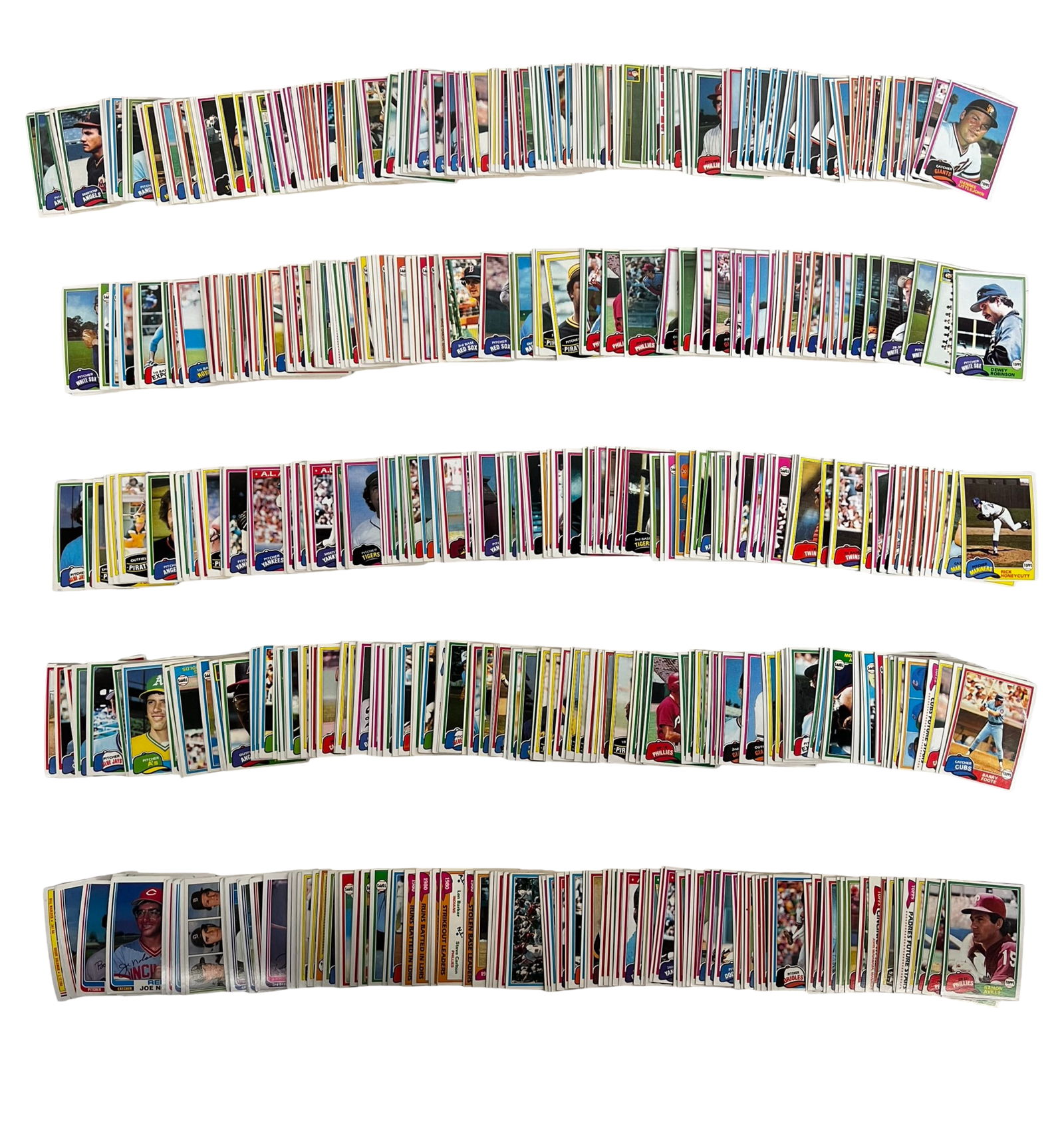 1981 & 1982 Topps Baseball Card Sets - 6