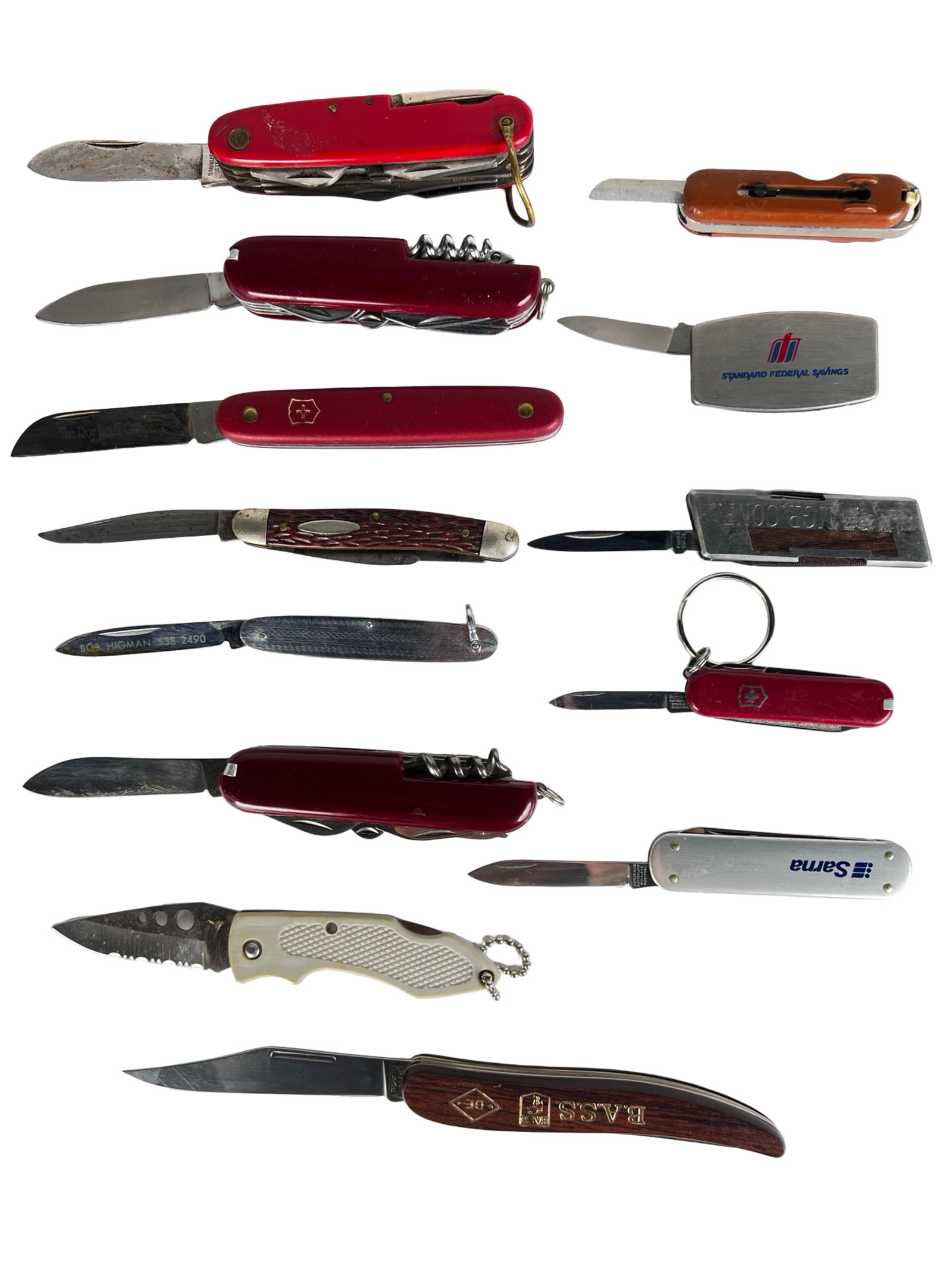 Group of Vintage Folding Pocket Knives (1 of 2)