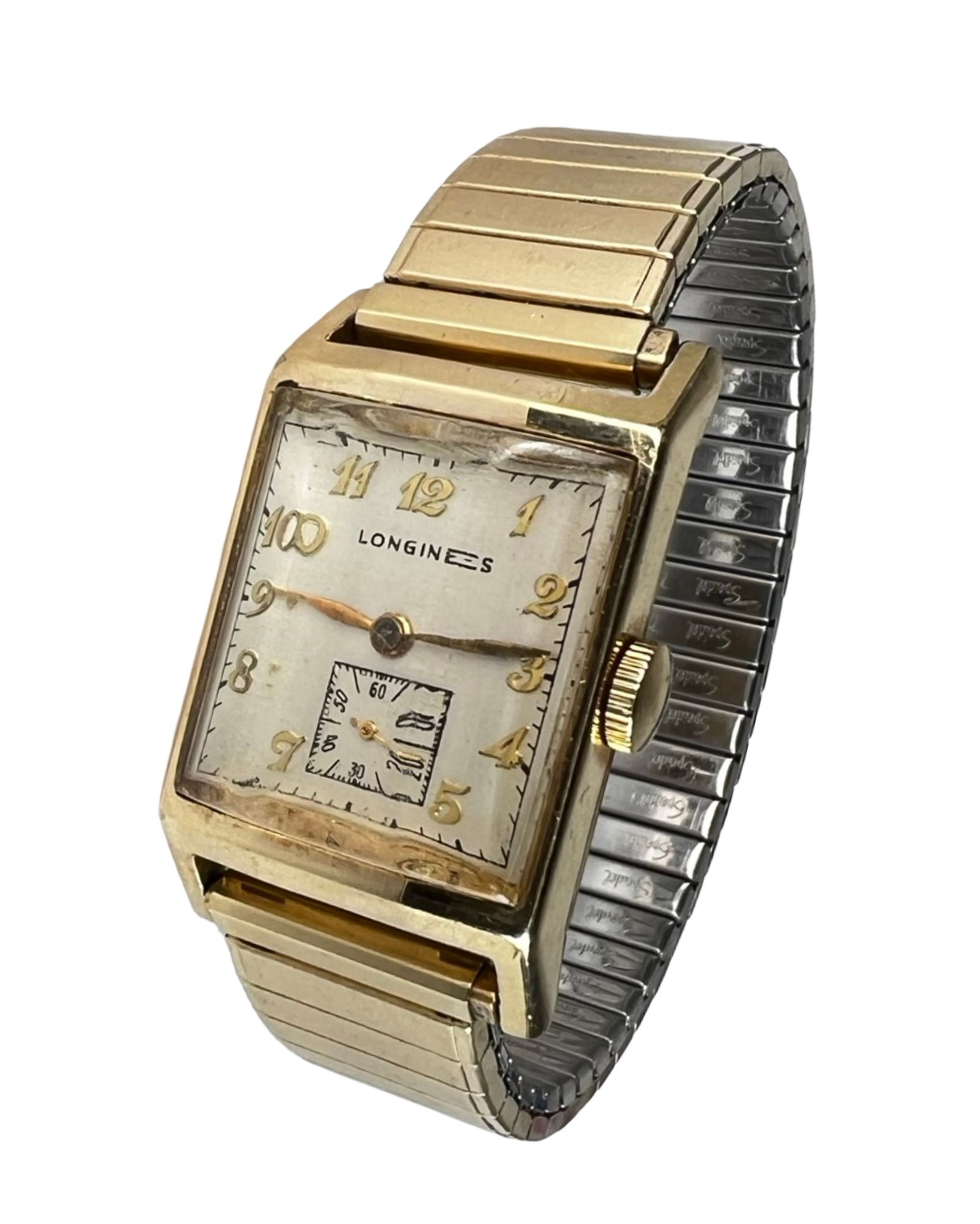 Longines Art Deco 10k GF Men's Wrist Watch (1 of 4)