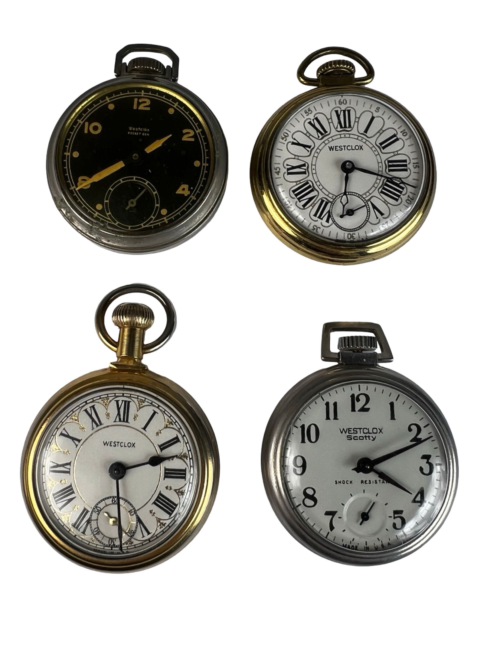 Group of Vintage Pocket Watches (1 of 2)