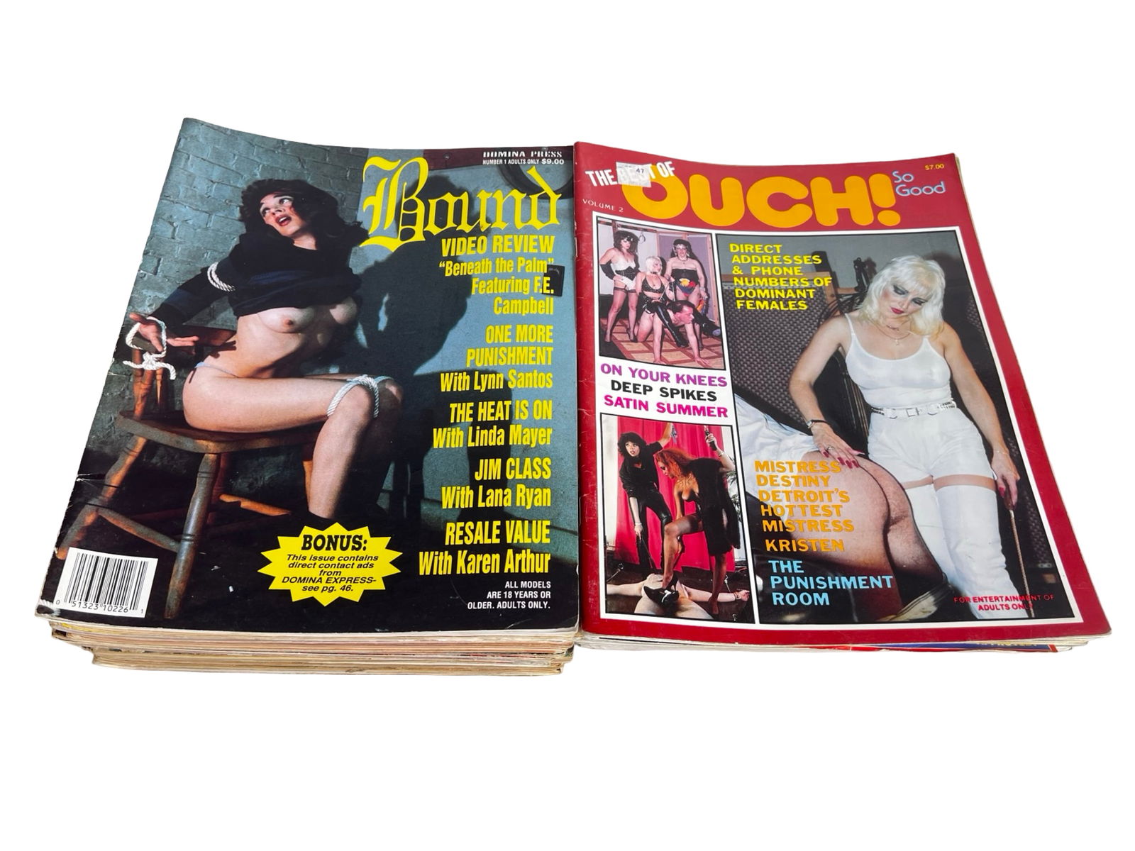 Collection of Vintage Adult XXX Erotic Magazines: Collection of Vintage Adult XXX Erotic Magazines