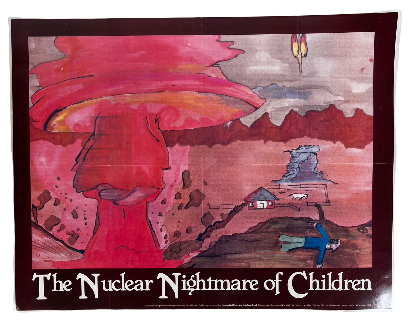Four Cold War Anti-Nuclear Protest Posters - 2