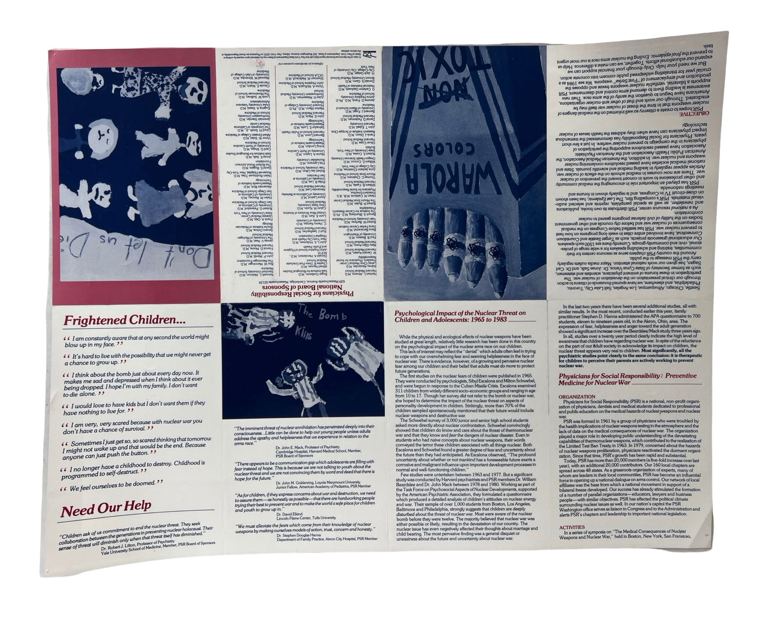 Four Cold War Anti-Nuclear Protest Posters - 3