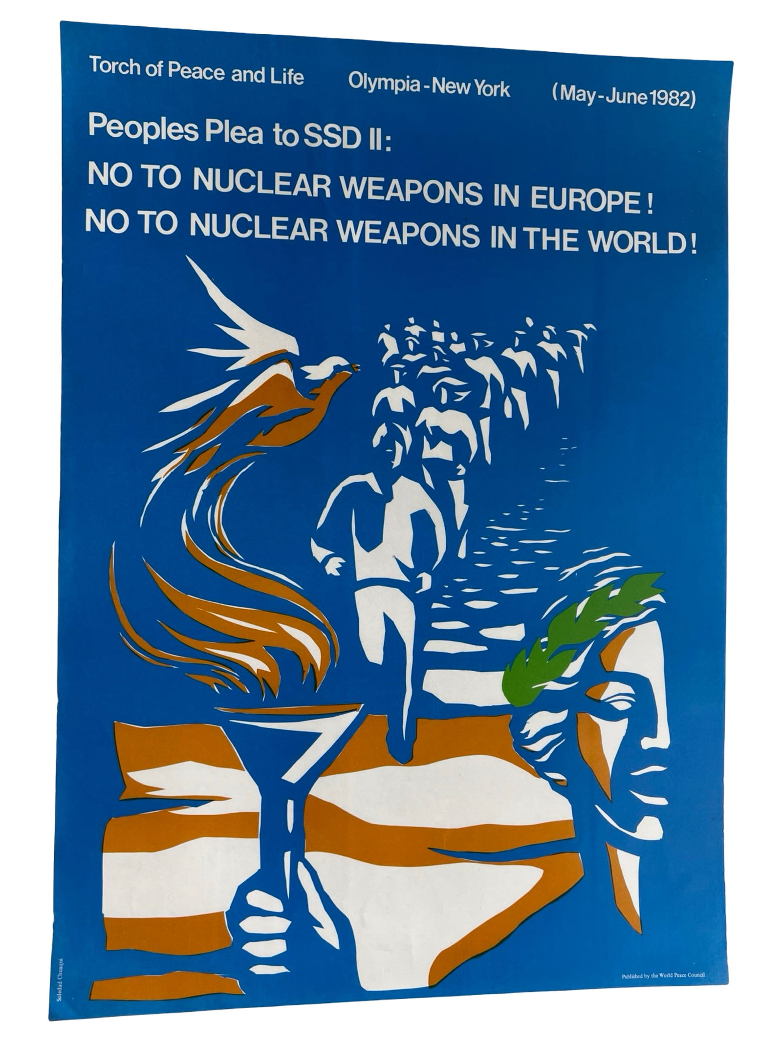 Four Cold War Anti-Nuclear Protest Posters - 2