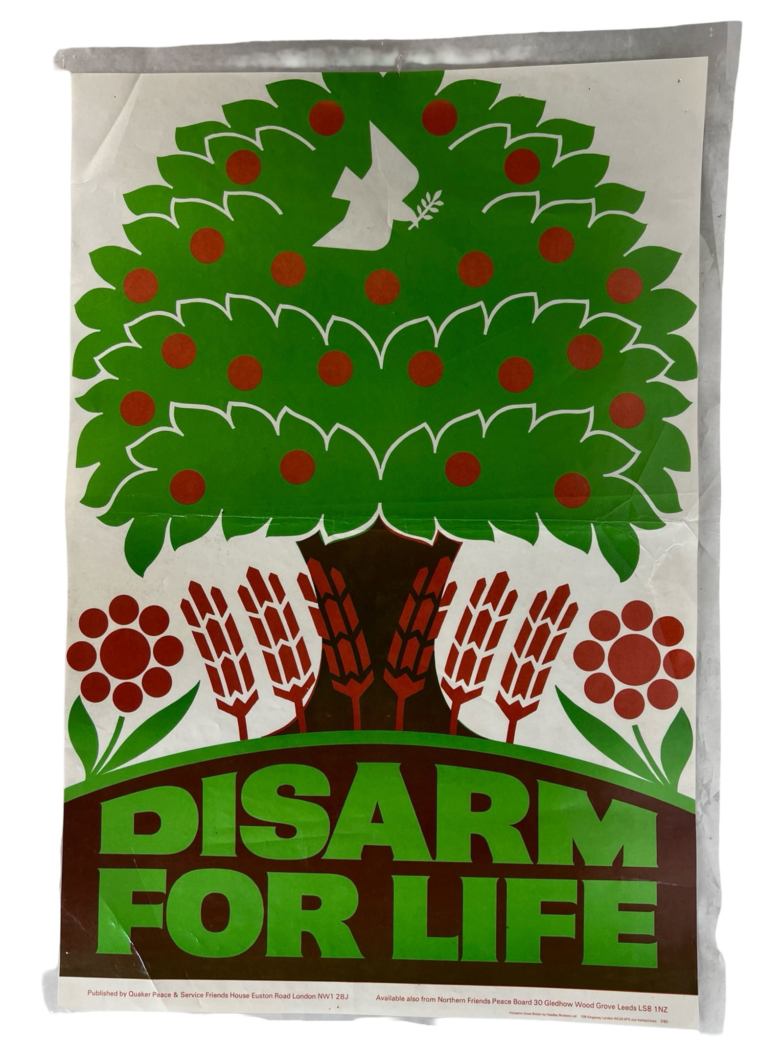 Four Cold War Anti-Nuclear Protest Posters - 5