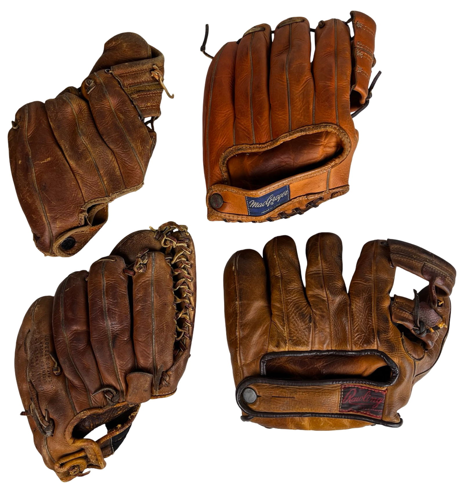 Vintage Baseball Gloves - MacGregor, Wilson A2000 (1 of 13)