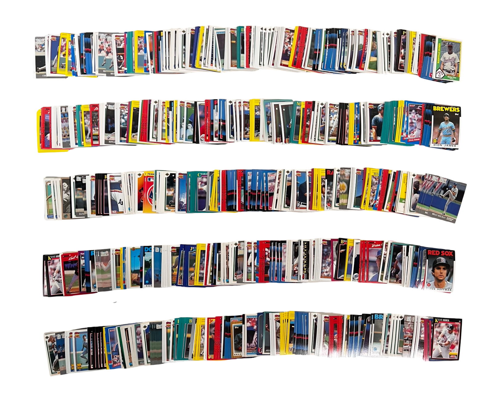 Two Jumbo Boxes Vintage Baseball Cards - 3