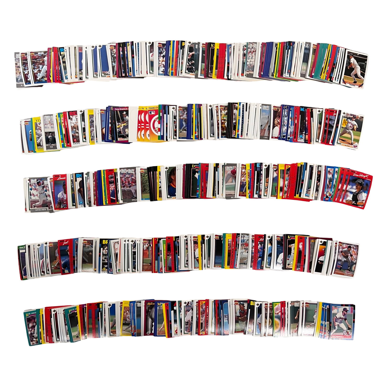 Two Jumbo Boxes Vintage Baseball Cards - 4