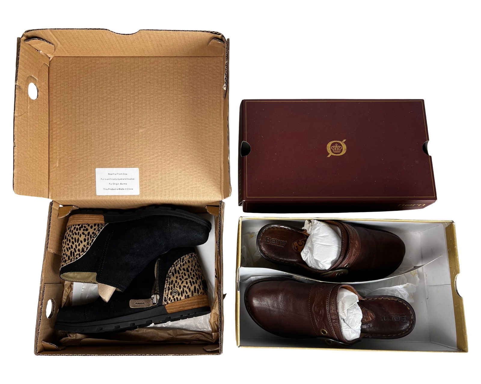 Sorel & Born Lady's Designer Footwear Shoes Lot (1 of 8)