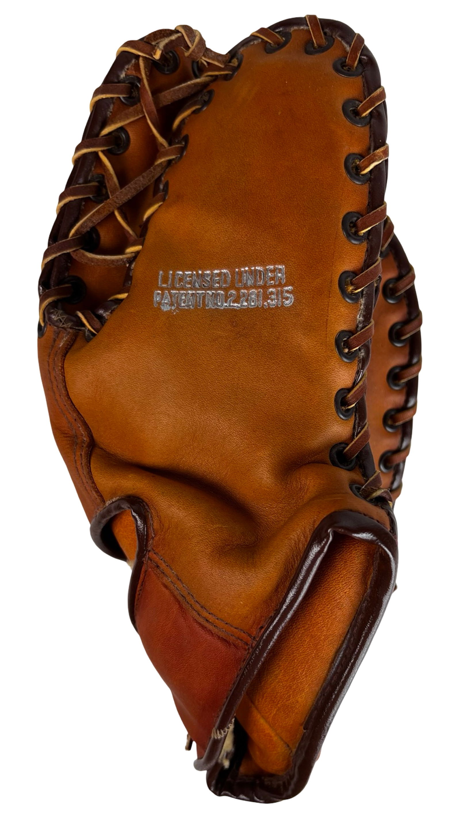 1950s Franklin "A Trapper" TR13 First Base Mitt - 4