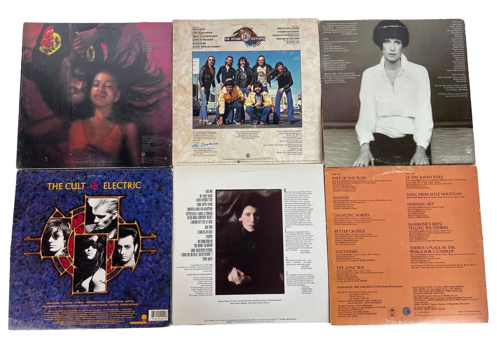 Assorted Rock & Pop LP Record Collection - 7