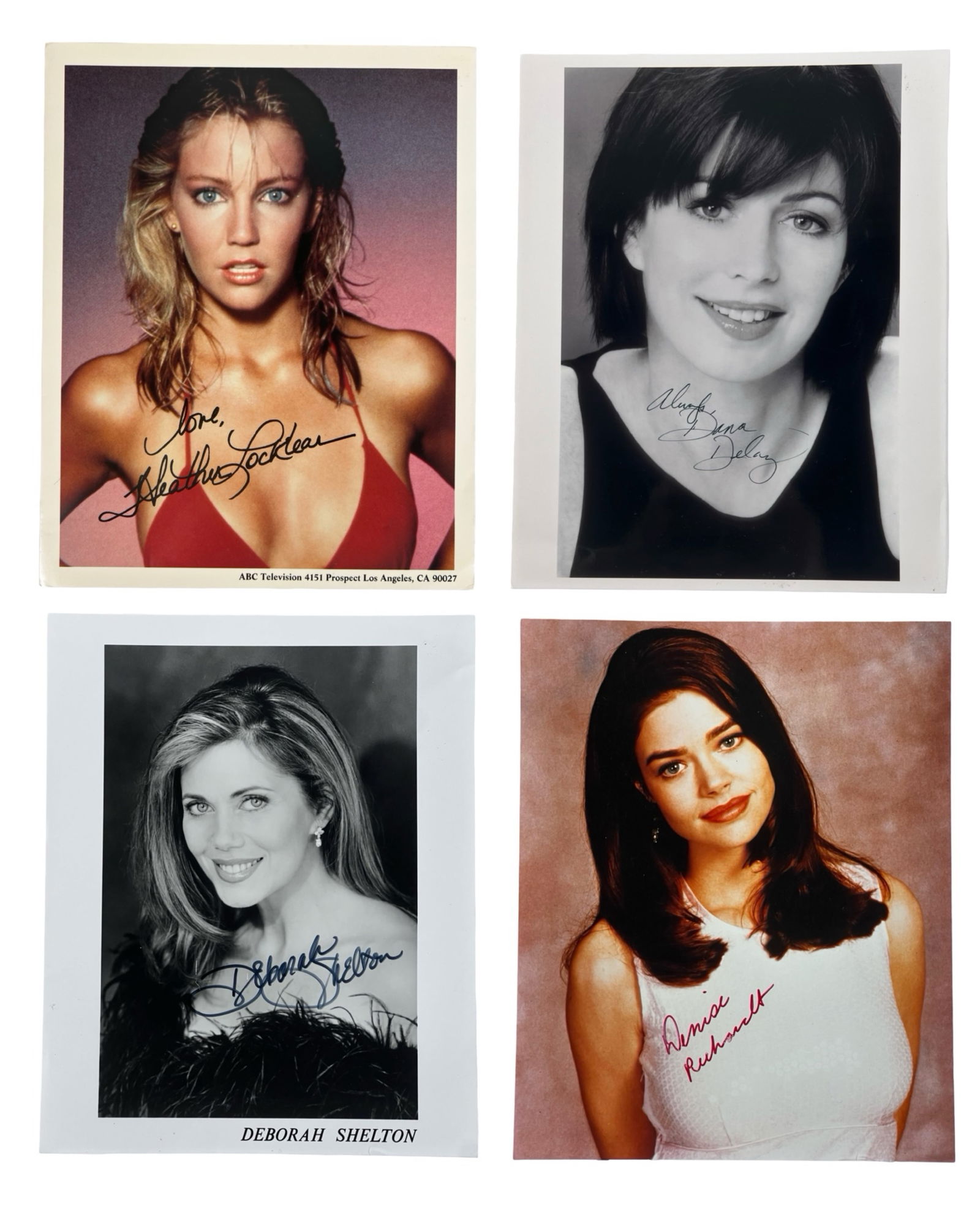Hollywood Stars Signed Autographed Photographs (1 of 9)