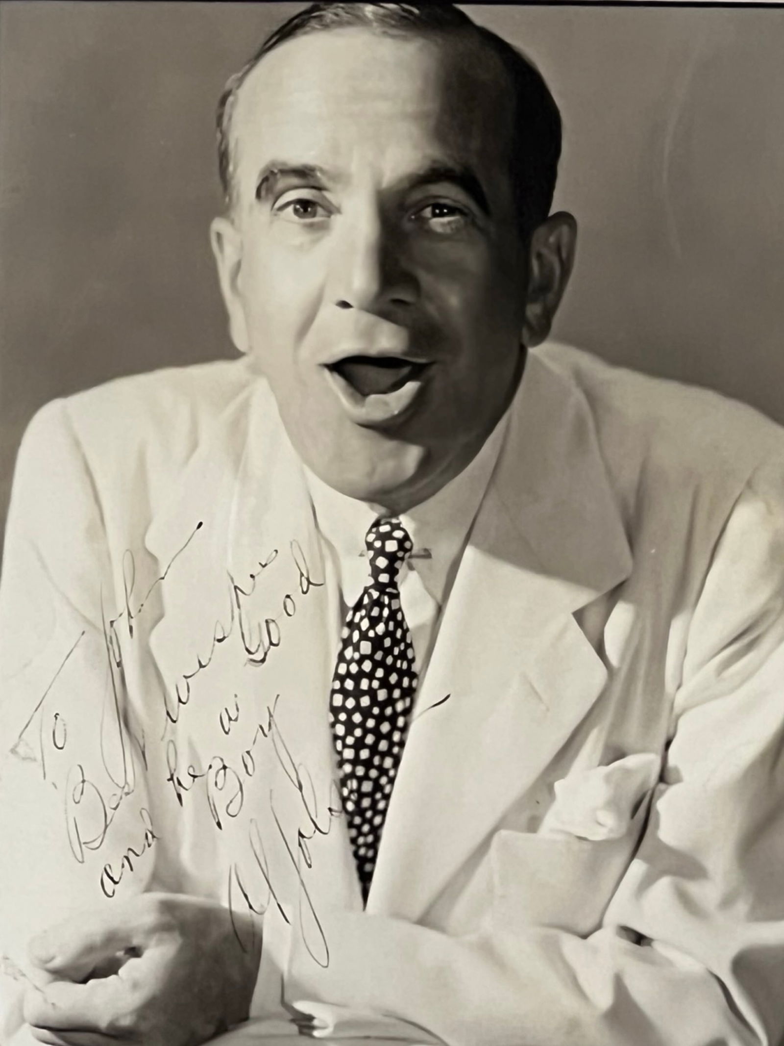 Al Jolson Signed Autographed Photograph - 2