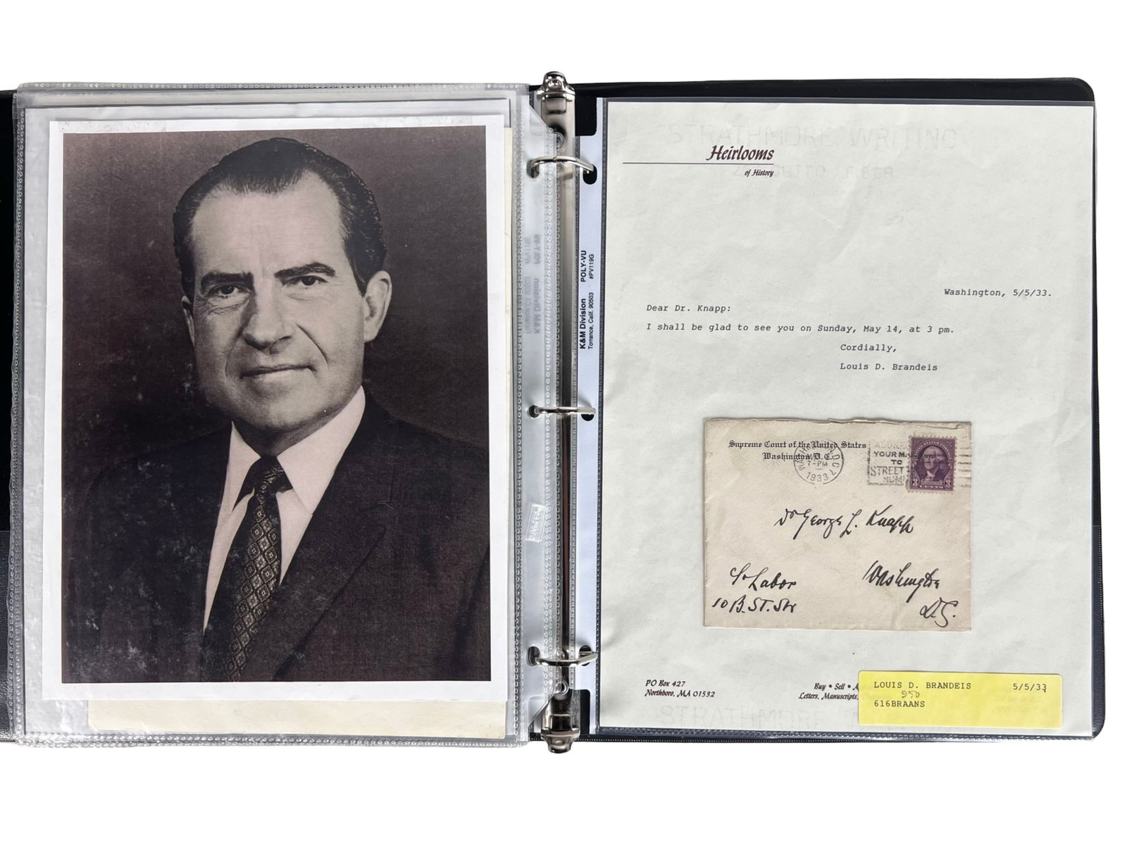 Celebrity Autograph Binder Collection - 9