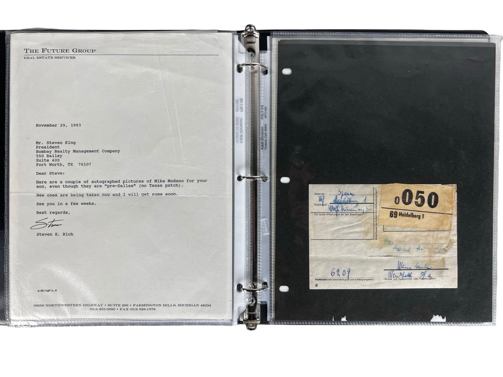 Celebrity Autograph Binder Collection - 7