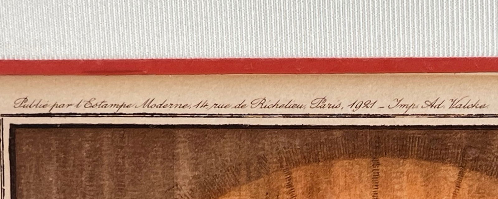 Andre Lambert "Lust" 1921 Hand-Signed Engraving - 4