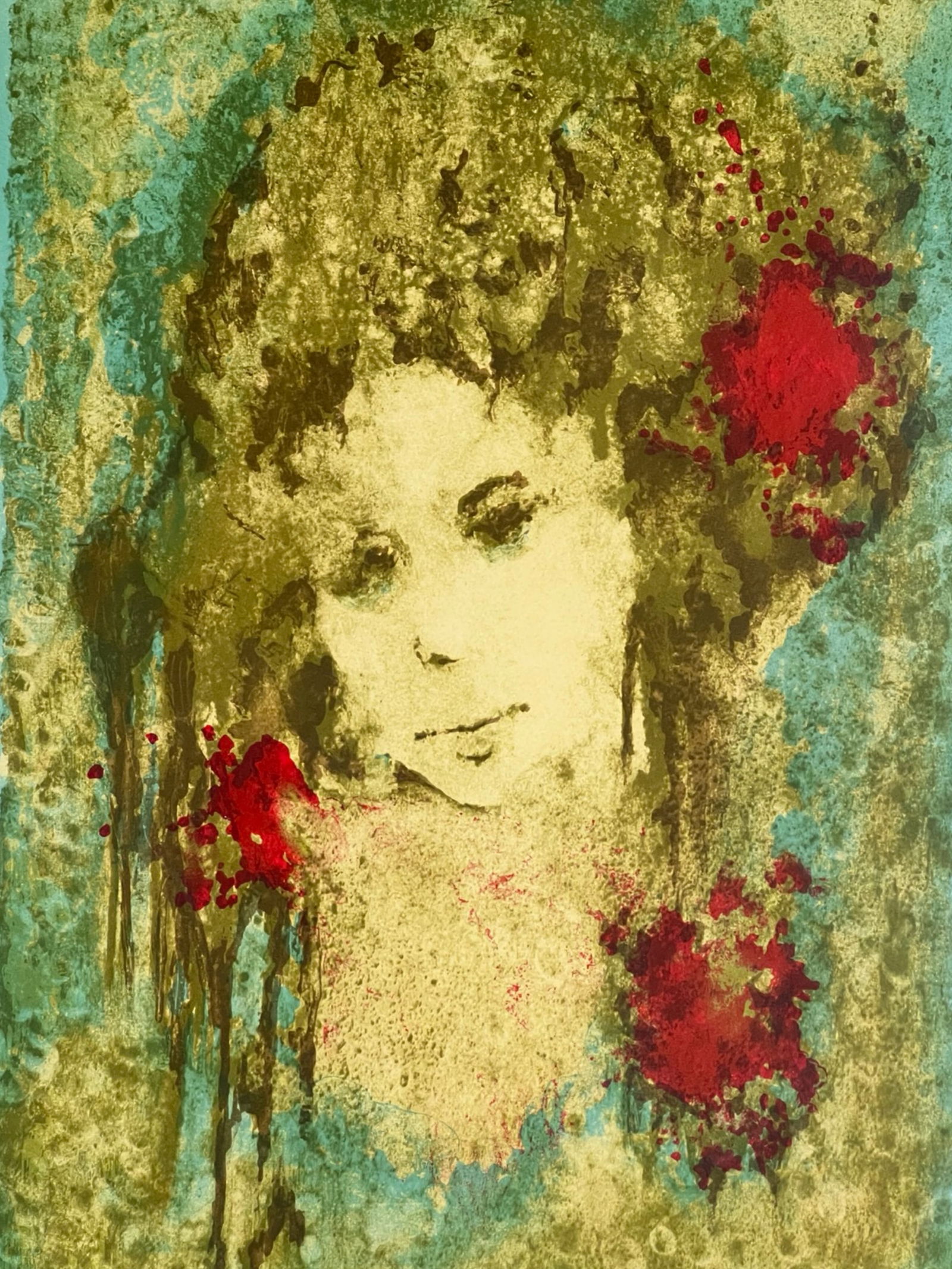 Andre Braunecker - LE Signed Portrait Lithograph - 2