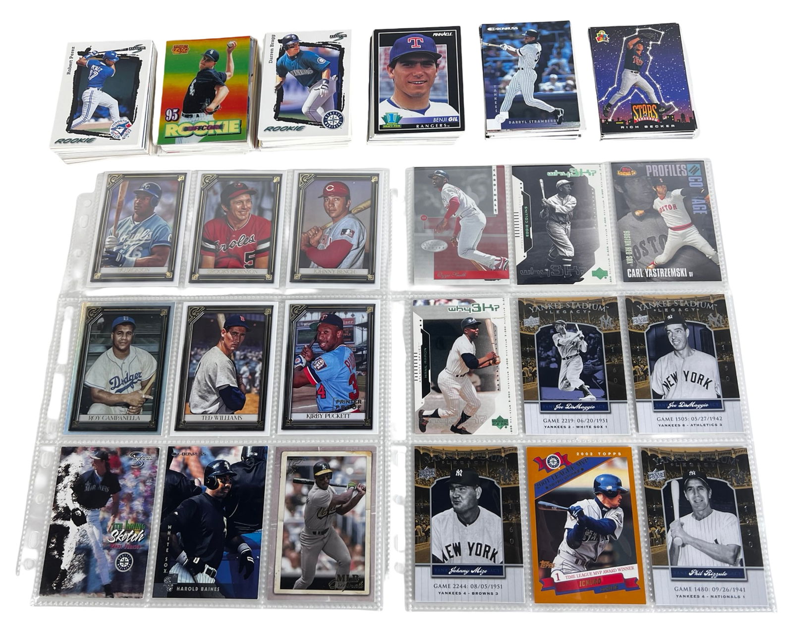 200+ Baseball Rookie Card Lot with Hall of Fame (1 of 5)