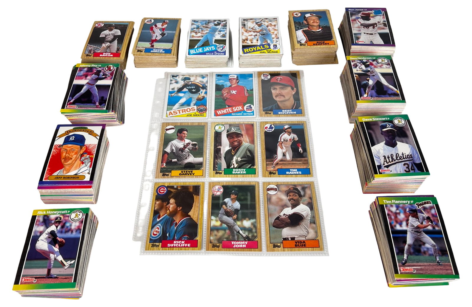 1000+ 1980s Baseball Card Collection - Mint, Unsea (1 of 4)