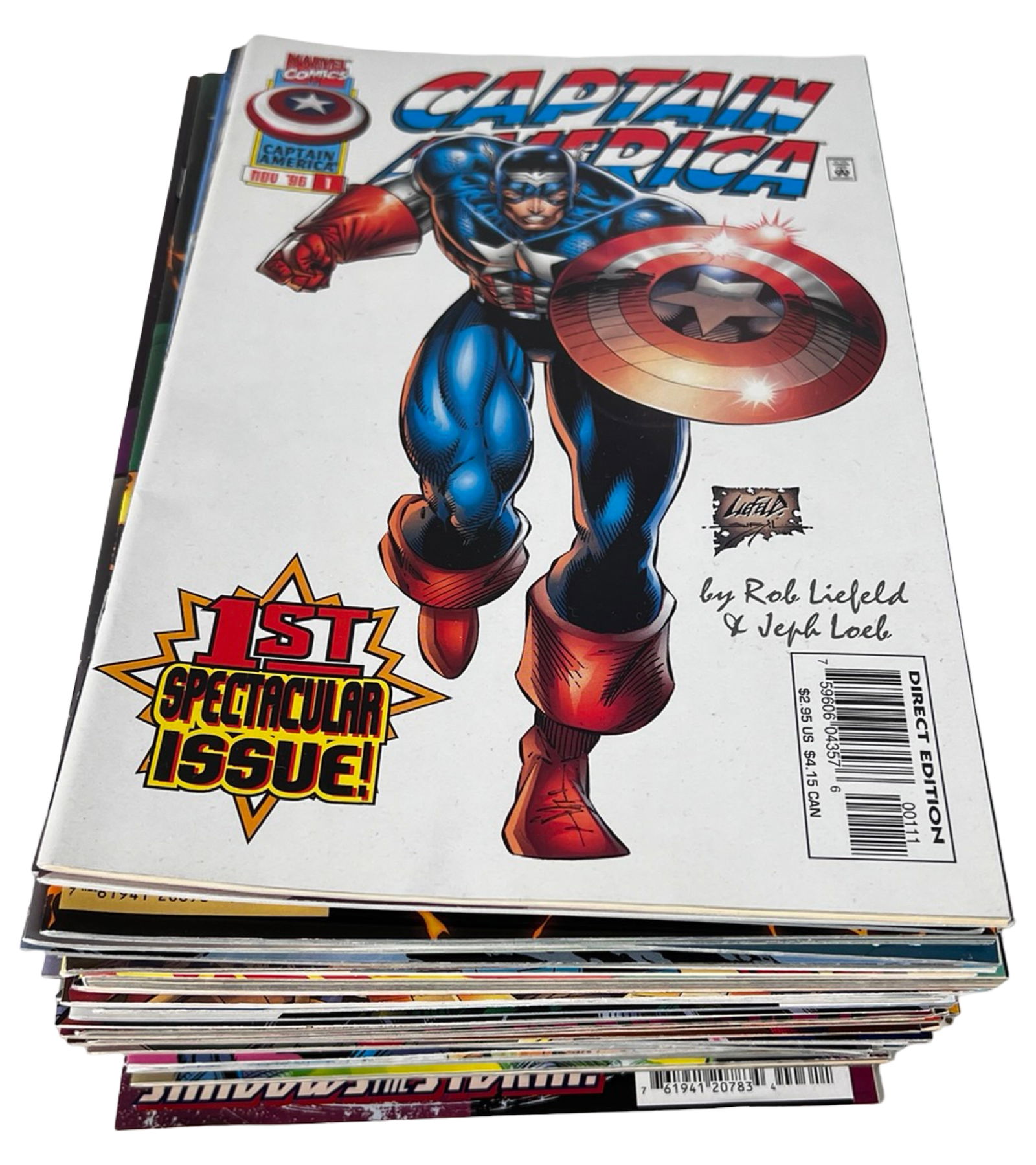 Marvel & DC Comic Books- Captain America Avengers (1 of 5)