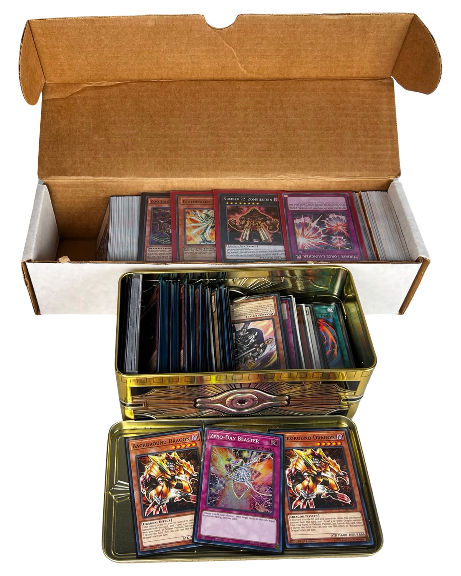 Large Yu Gi Oh Trading Cards Lot (1 of 3)