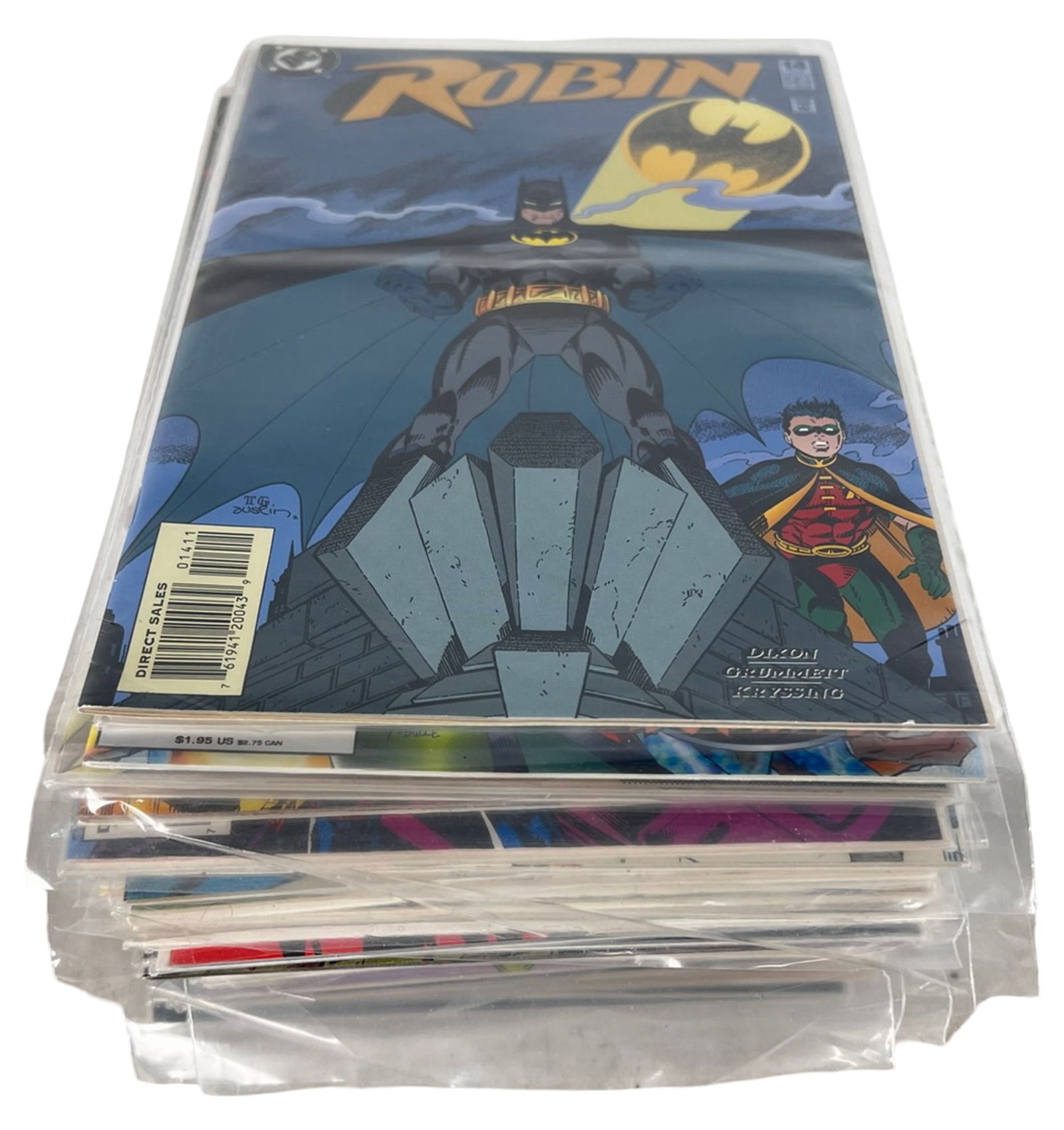 Comic Book Lot Batman Robin Superman Fantastic Fou (1 of 4)