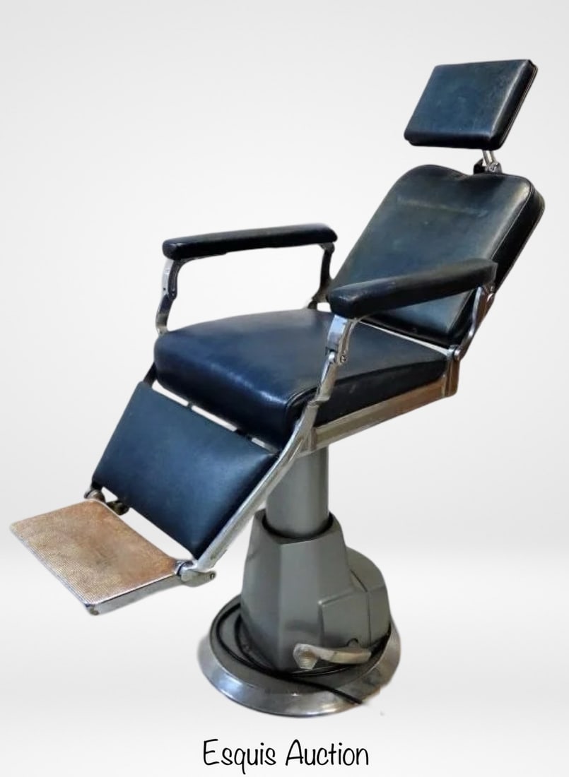 Mid Century Industrial Medical Examination Chair (1 of 6)