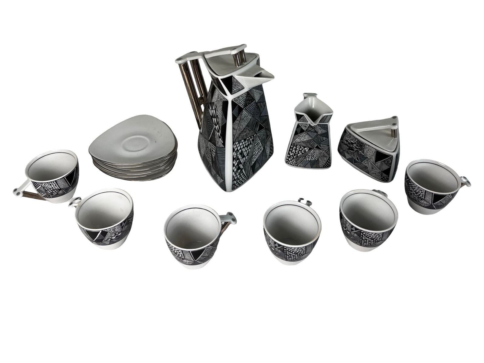 Thun Studio Delta Czech Postmodern Coffee Tea Set - 2