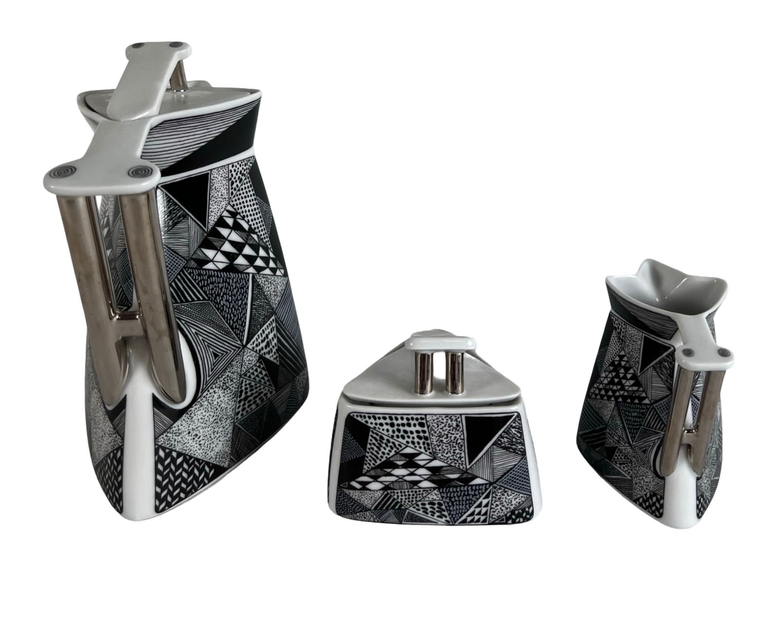 Thun Studio Delta Czech Postmodern Coffee Tea Set - 4