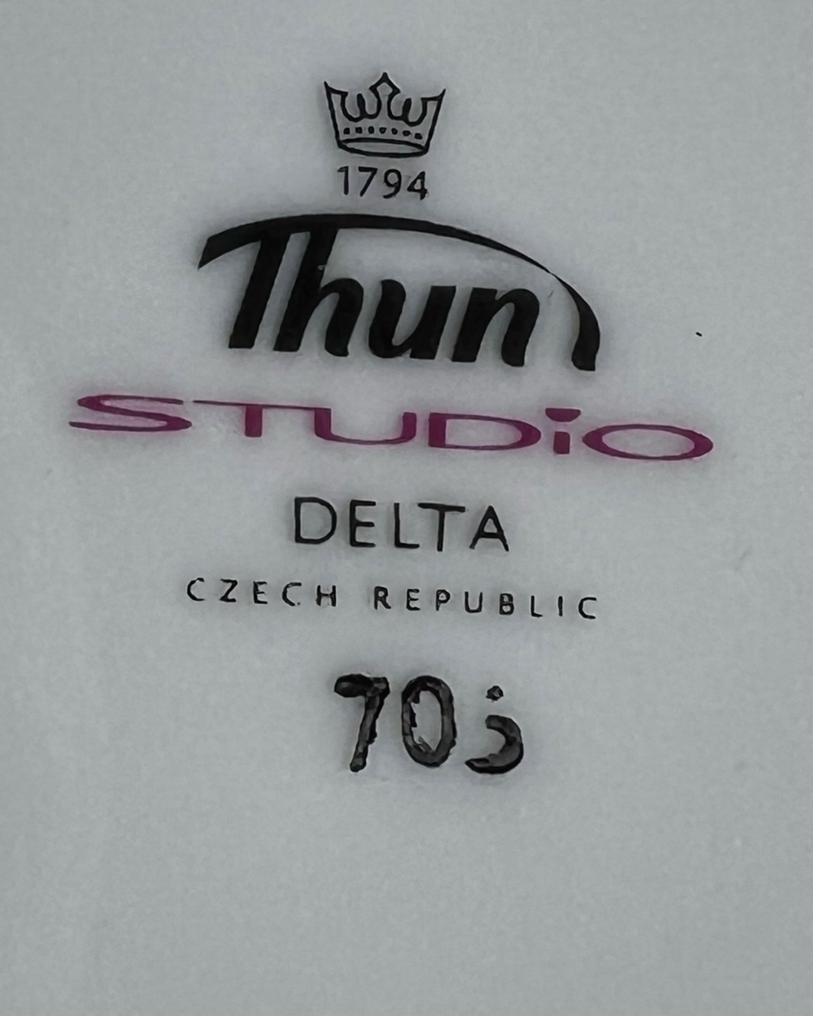 Thun Studio Delta Czech Postmodern Coffee Tea Set - 6