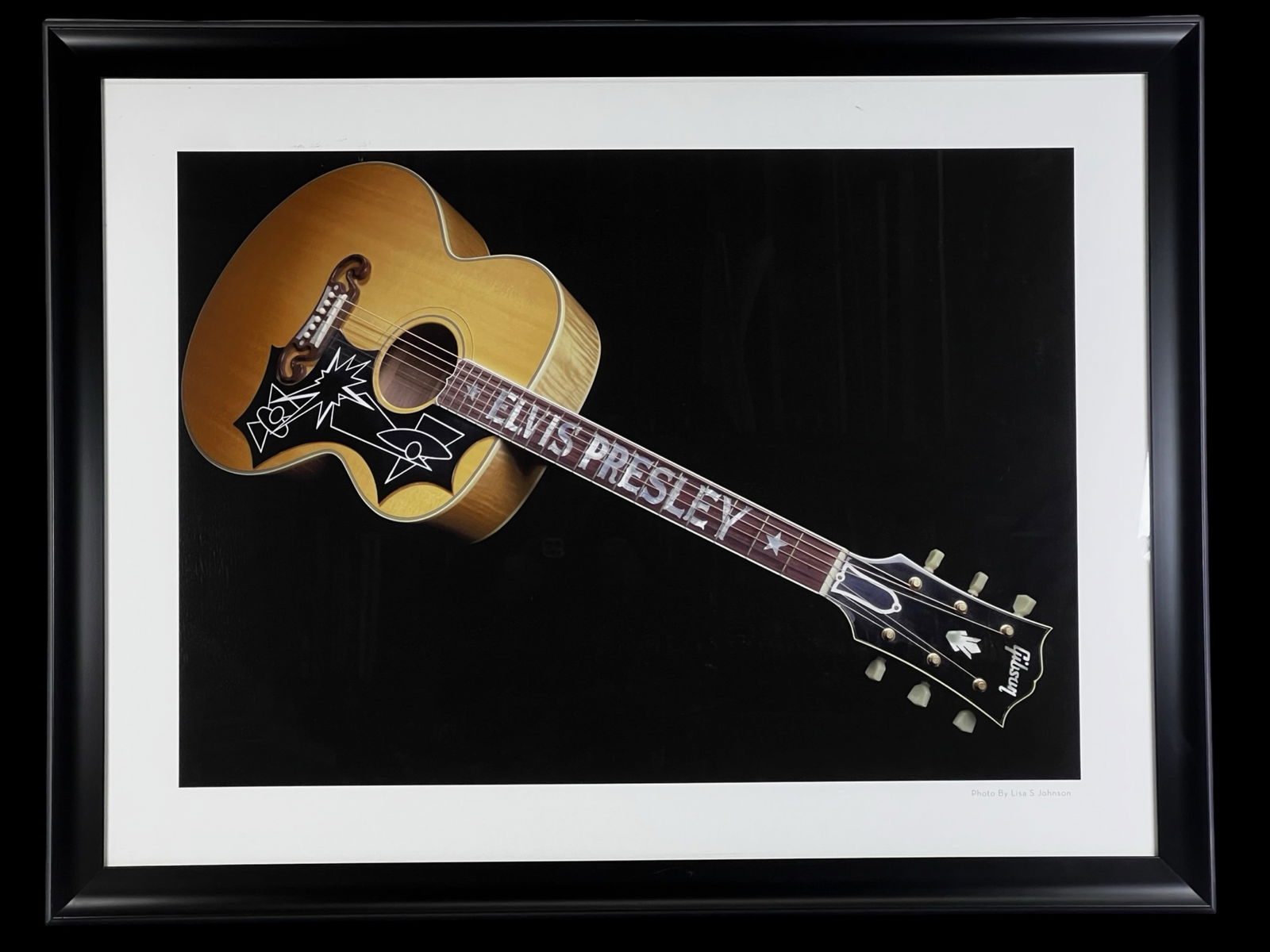 "Elvis Presley Guitar" LE Photo - Hard Rock Hotel (1 of 3)