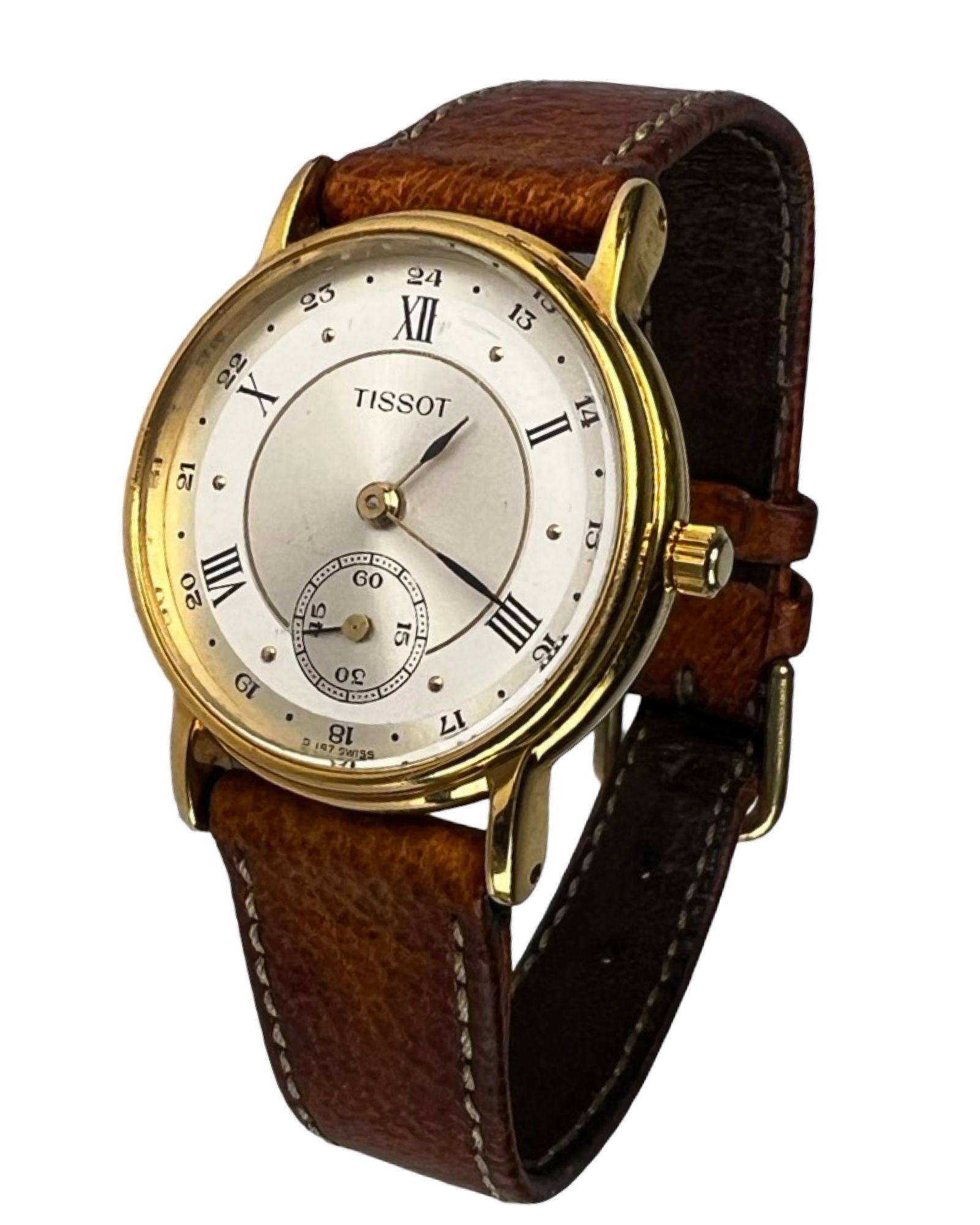 Vintage Tissot Stylist Wrist Watch: Vintage Tissot D147A Stylist Wrist Watch. Good overall condition, normal wear. Untested w/o battery.