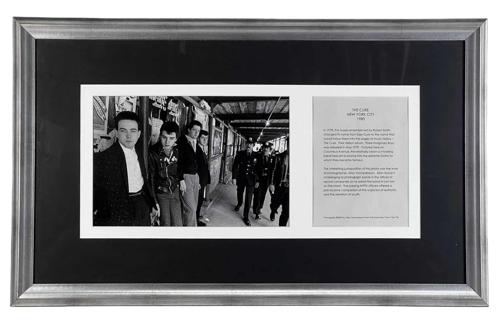 The Cure NY 1980 Photograph- Hard Rock Hotel (1 of 4)