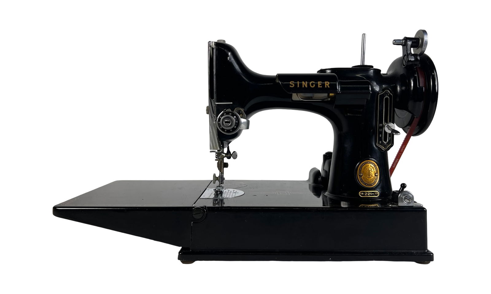 Singer Featherweight Model 221 Sewing Machine - 2