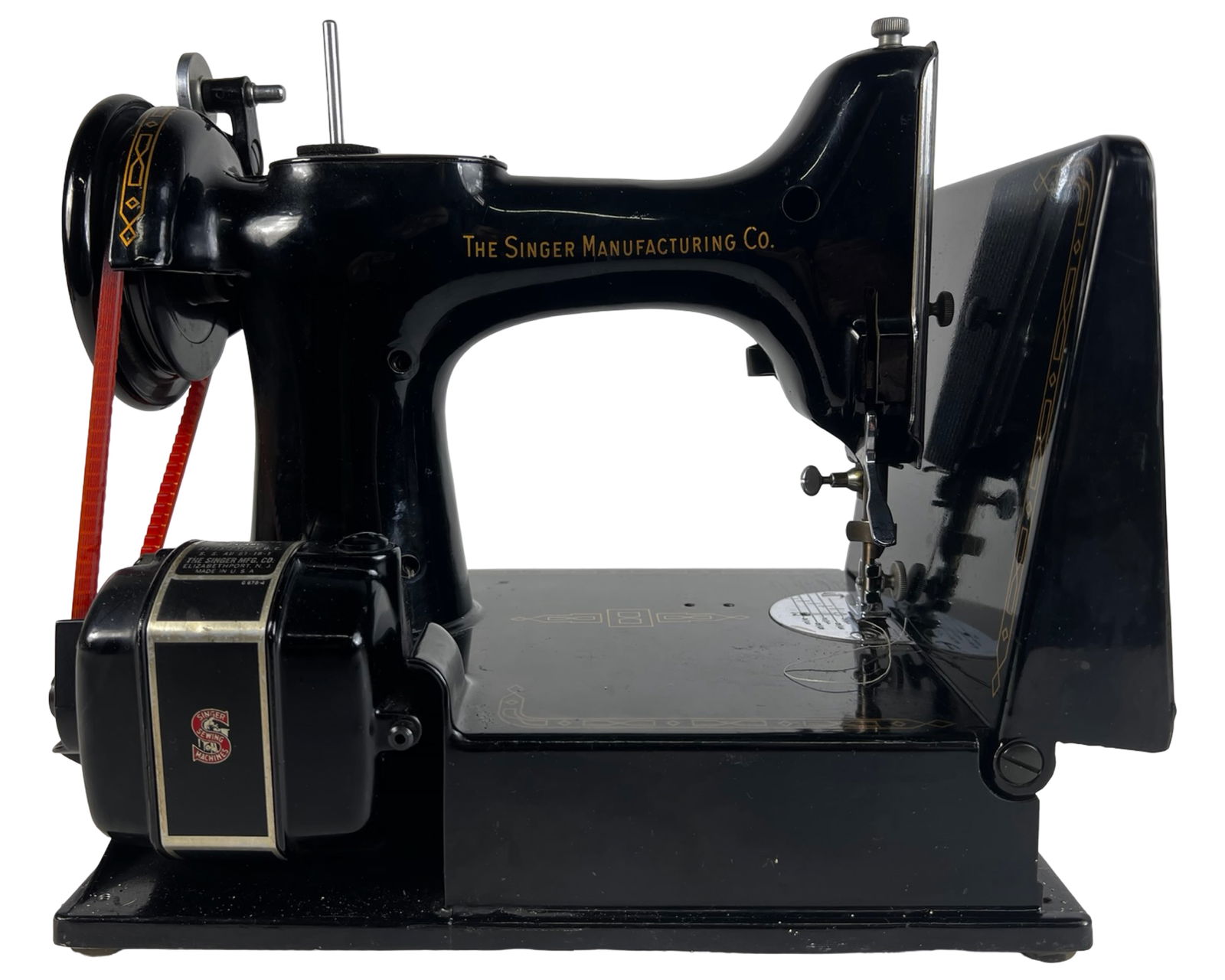 Singer Featherweight Model 221 Sewing Machine - 4