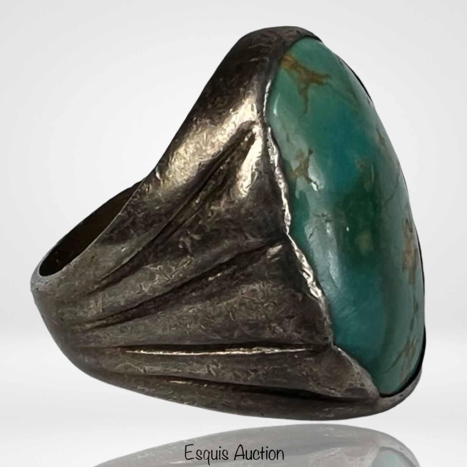 Bell Trading Post Sterling Silver Turquoise Ring - 3