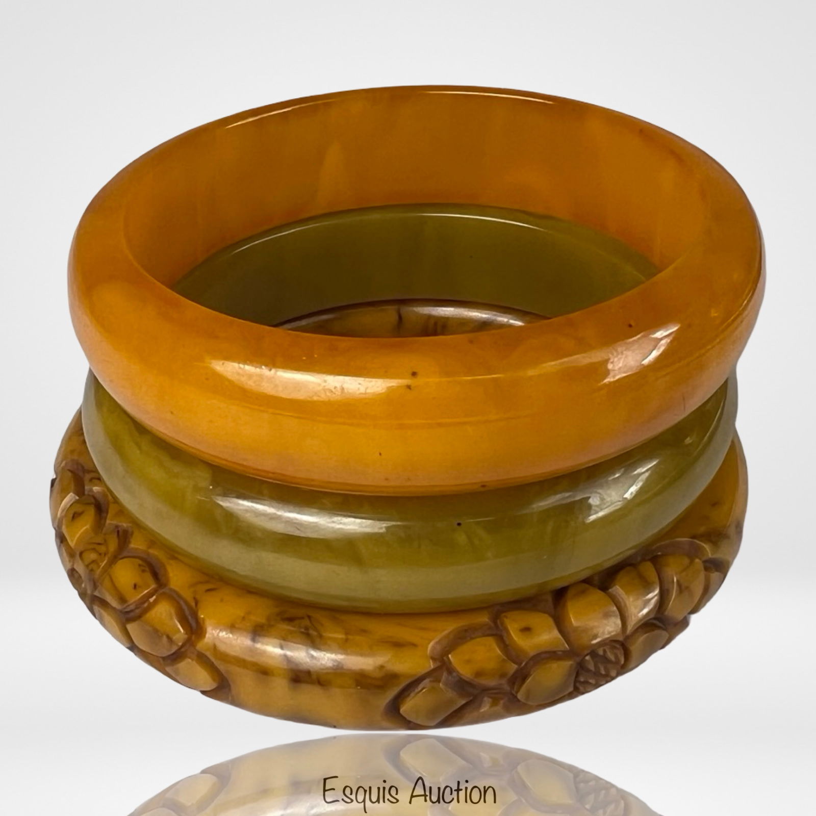 Vintage Bakelite Bangle Bracelets - 5